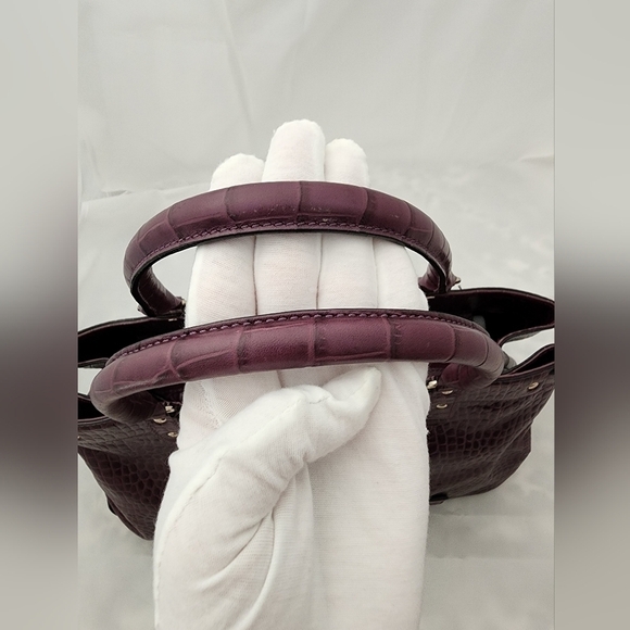 Kate Spade New York Crocodile Embossed Handbag - Picture 7 of 13